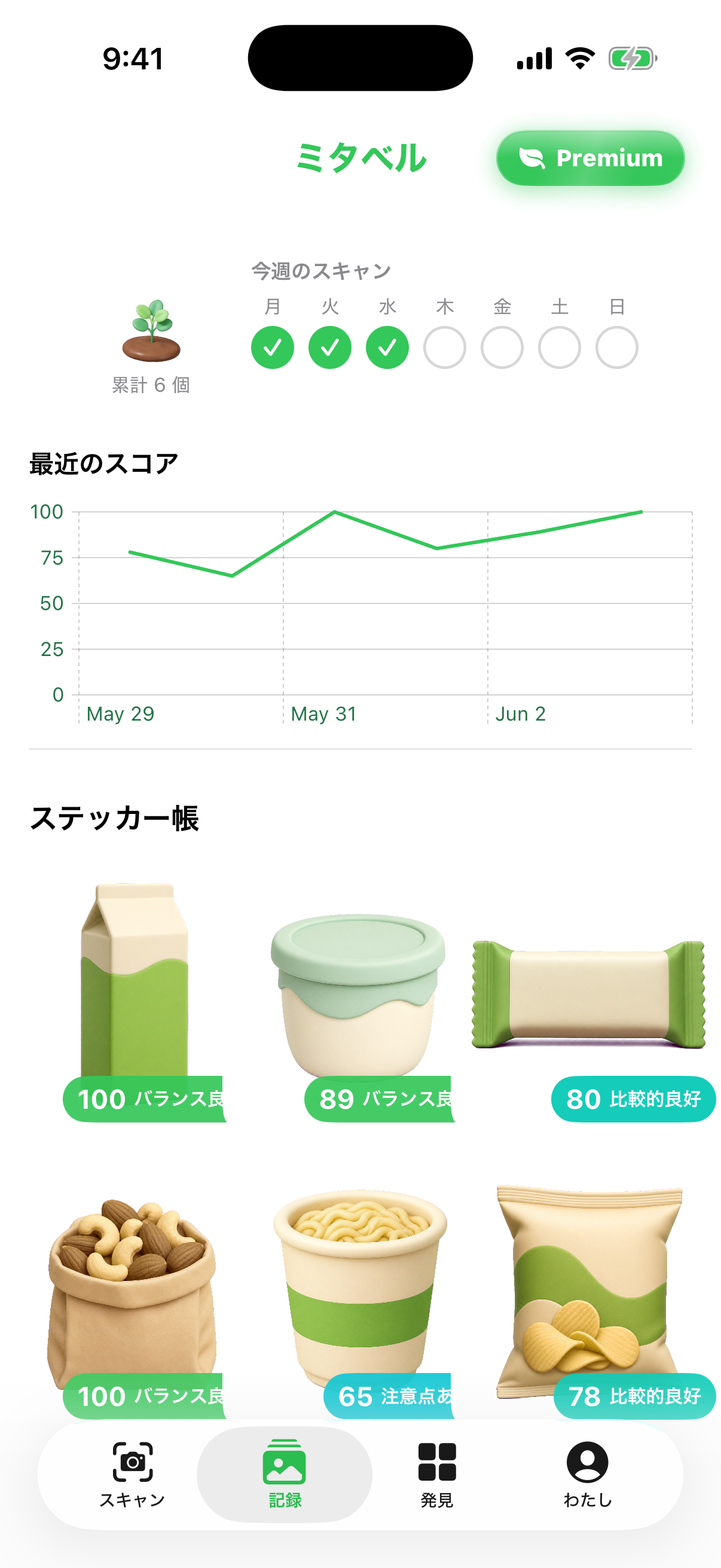 記録して、続けられる